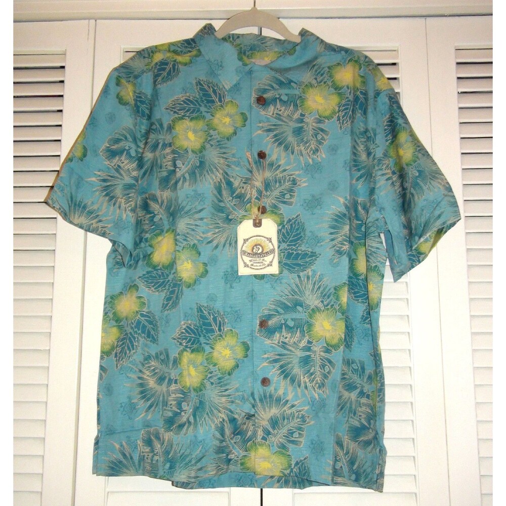 Margaritaville Hawaiian Tropical Silk Shirt